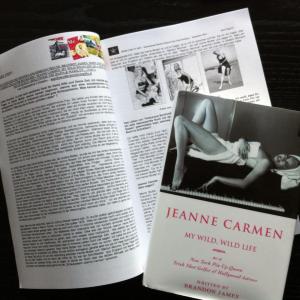 Marilyn Today article; Jeanne Carmen book